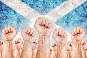 Scotland Labour movement, workers union strike