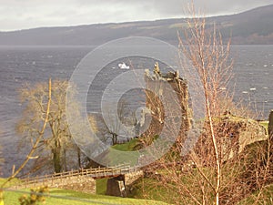 Scotland landscape lake loch ness