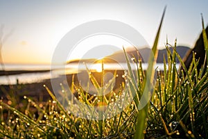 Scotland Landscapes Isle of Arran sunset beaches