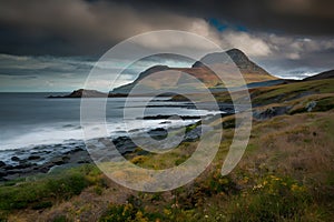 Scotlands landscapes captivate with seascapes in fine art form photo
