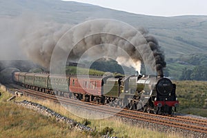 Scots Guardsman at Ais Gill