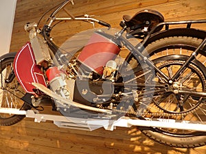 Scott 532cc motorcycle, 1913, 2-stroke, 2-cylinder, 532 cm3, 7 hp, Shipley, West Yorkshire, Great Britain