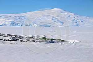 Scott Base, Antarctica photo