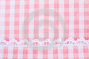 Scott fabric. beautiful plaid pattern texture.