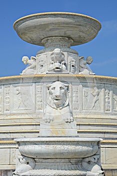 Scott Fountain on Belle Isle in Detroit