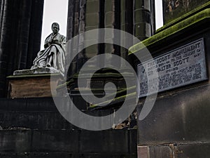 The Scott Monument that commemorate to Walter Scott, Edinburgh, Scotland