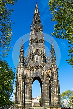 Scott Monument in Edinburgh