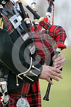 Scottish Bag Piper photo