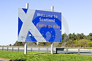 Scottish border