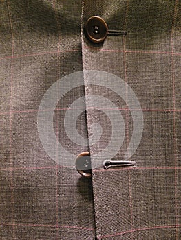 Scottish brown classic corporate suit dress