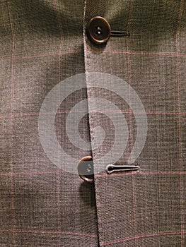Scottish brown classic corporate suit dress photo
