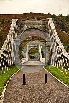 Scottish canal bridge