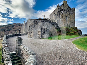 Scottish Castle with Dramatic Feel