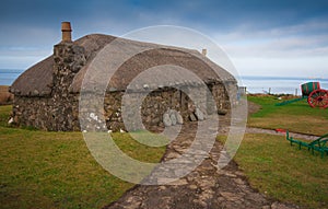 Scottish cottage near the sea