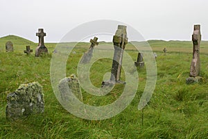 Scottish graveyard