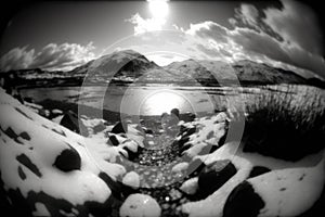 The Scottish Highlands through a Pinhole Camera