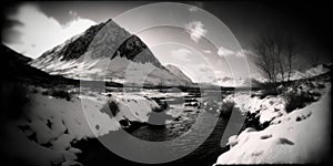 The Scottish Highlands through a Pinhole Camera