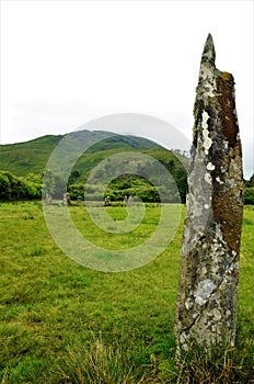 Scottish Landscapes - Loch Buie Standing Stones