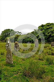 Scottish Landscapes - Loch Buie Standing Stones