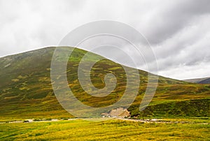Scottish Lowlands panorama Kingussie to Pitlochry photo