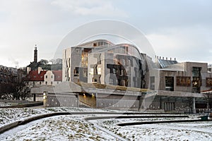 Scottish Parliament Building, Holyrood, Edinburgh photo