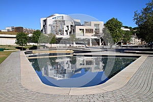 Scottish Parliament Front View