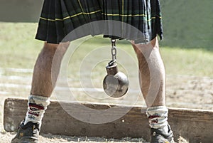 Scottish person with a kilt