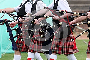 Scottish pipe band