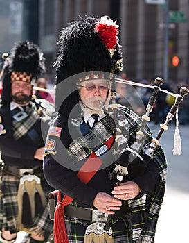 Scottish piper