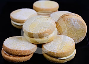 Scottish Shortbread with cream