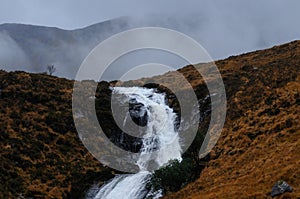 Scottish Water Fall.