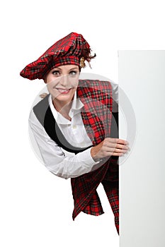 Scottish woman