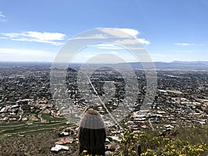 Scottsdale Arizona desert blue skies landscape