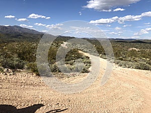 Scottsdale Arizona desert blue skies landscape