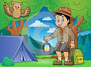 Scout boy theme image 4