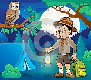 Scout boy theme image 5