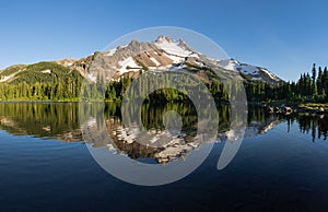 Scout Lake and Mt Jefferson