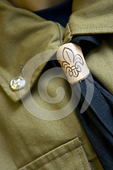 Scout uniform detail