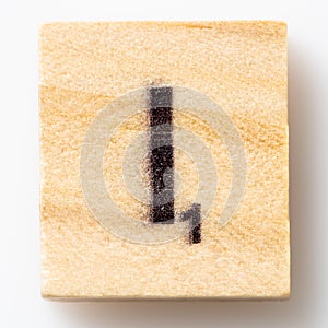 Scrabble Letter I
