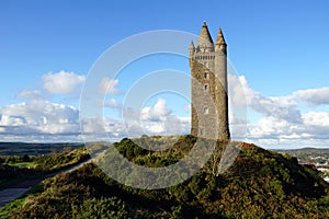 Scrabo Tower in Northern Ireland