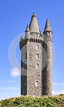 Scrabo tower in Northern Ireland