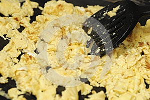 Scramble eggs