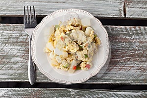 Scrambled Eggs with Anaheim Chilies