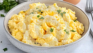 Fluffy Scrambled Eggs