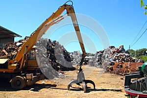 Scrap metal scrap-iron junk