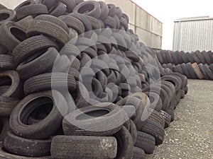 Scrap tyres