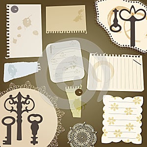 Scrapbook design elements