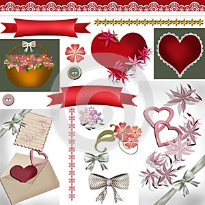 Scrapbook design elements