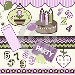 Scrapbook elements