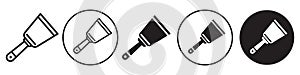 Scraper Icon vector set collection for web